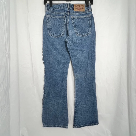 Vintage 90s Women's Paris‎ Blues Bootcut/Flare Jeans Blue Size 3 - Picture 2 of 9